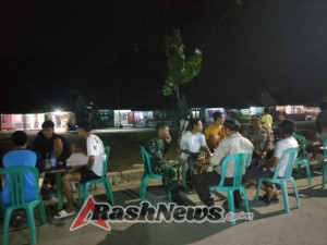 Warga Poto Tano Sambut Baik Patroli Gabungan Koramil dan Polsek