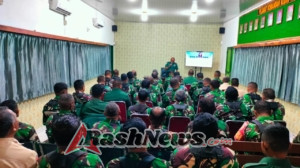 Doa Bersama, Prajurit Kodim 1618/TTU Perkokoh Semangat Bela NegaraDoa Bersama, Prajurit Kodim 1618/TTU Perkokoh Semangat Bela Negara