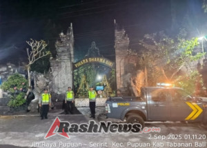 Patroli Malam, Upaya Polsek Pupuan Wujudkan Malam Yang Tenang Bagi Warga di Wilayah Hukum Pupuan