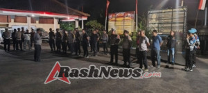 Patroli Skala Besar Polsek Abiansemal Bersama TNI, Linmas, & Pecalang Perkuat Rasa Aman Di Bali