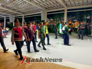 Patroli Malam Polres Bandara Ngurah Rai Cegah Kriminalitas