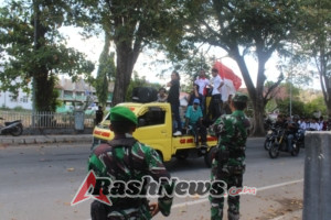 Letkol Infanteri Andi Lulianto Tegaskan Patroli Untuk Jaga Keamanan Selama Unras