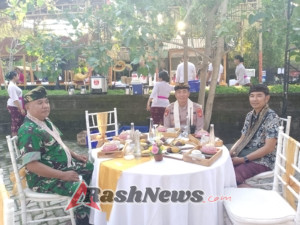 Harmoni Pemajuan Kebudayaan: Babinsa Kedewatan Tegaskan Dukungan TNI pada Seni dan Tradisi