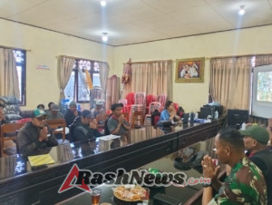 Danramil Kintamani Hadiri Rapat Koordinasi Persiapan Program RTLH di Desa Belancan
