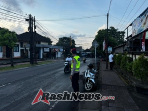 Sat Reskrim Rutin Pengaturan Lalu Lintas, Jamin Keselamatan dan Kelancaran
