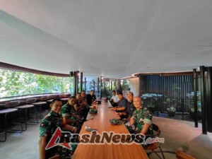 Kolaborasi Aparat dan Penggerak Wisata, Danramil Tegallalang Hadiri Kegiatan Wyah Art & Creative Space