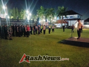 Kodim 1616/Gianyar Bersama Polres Gianyar Tingkatkan Keamanan Lewat Patroli Skala Besar