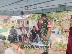 Sinergi TNI dan Rakyat: Babinsa Ende Hadiri Seremonial dan Bantu Warga di Pemakaman