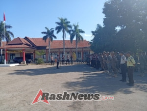 Kegiatan Apel Pagi Gabungan dan Patroli Bersama Polres Lembata Berhasil Meningkatkan Kamtibmas