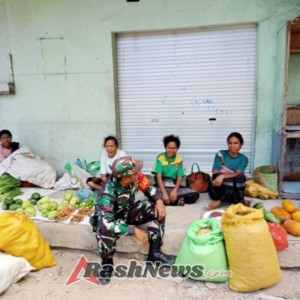 TNI AD Lewat Babinsa Kodim 1602/Ende Aktif Jaga Keamanan dan Harmoni Masyarakat