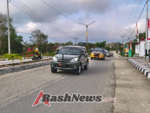 Kodim 1613/Sumba Barat Bersinergi dengan Polres dan Brimob Gelar Apel Gabungan serta Patroli Bersama