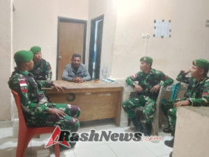 Sinergi TNI dan Aparat Wilayah, Kodim Rote Ndao Himbau Masyarakat Jaga Ketertiban