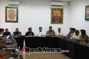 Kapolres Tabanan Hadiri Rapat Forkopimda, Ormas dan  Tokoh Masyarakat Tegaskan Penolakan Demo Anarkis