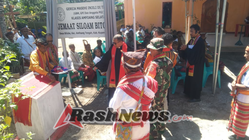 Kehadiran Aparat Lengkapi Sukacita Pentahbisan GMIT Siloam Bitobe