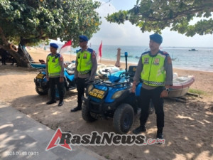Pembukaan Shandi Summit 2025 Polairud Tingkatkan Patroli Pantai Sanur