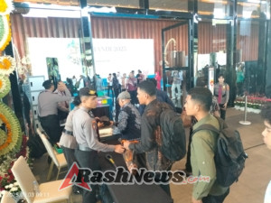 Satgas Pam Giat Perketat Pintu Masuk The Meru Sanur