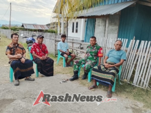 Babinsa Kodim 1602/Ende Jadi Garda Terdepan dalam Menjaga Stabilitas Wilayah