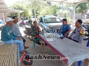 TNI-Polri Bersatu Jaga Stabilitas Keamanan di Desa Lamunga, Taliwang