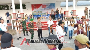 Komandan Kodim 1625/Ngada Ikut Rayakan HUT RI ke-80, Warga Nagekeo Antusias Sambut Karnaval