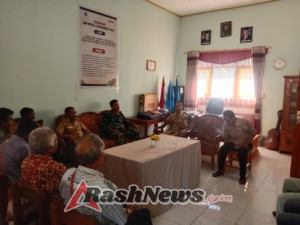 Serka Farid Abu Bakar Dampingi Peletakan Batu Pertama Pembangunan Lab Komputer di SMPN 4 Nangaroro