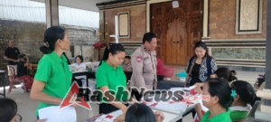 Bhabinkamtibmas Hadir dalam kegiatan Posyandu