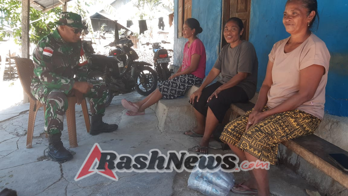 Serka Gasper Eduard Dampingi Petani Matasio, Dorong Kekompakan dan Ketahanan Pangan