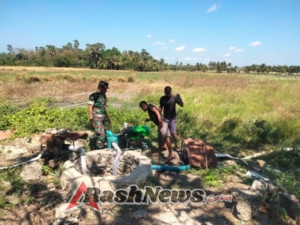 Babinsa Koramil 1627-01/Baa Dukung Petani Lidabesi, Bahas Solusi Kekurangan Air Sawah
