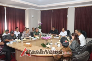 Kapolres Karangasem Hadiri Rakor Forkopimda Bahas Isu Strategis dan Antisipasi Konflik