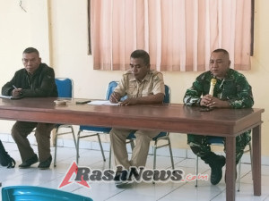 Danramil Satar Mese Hadiri Rapat Koordinasi Tingkat Kecamatan Satar Mese Utara