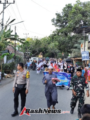 Rute Pawai MTQ Desa Naru Lewati Dusun Kalate hingga Lapangan Utama