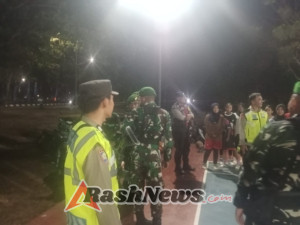 Wujud Kepedulian Aparat, Patroli Gabungan Ajak Warga Taliwang Jaga Keamanan