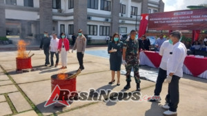 Dandim Klungkung Jadi Saksi Pemusnahan Barang Bukti Perkara Pidana Di Kejari