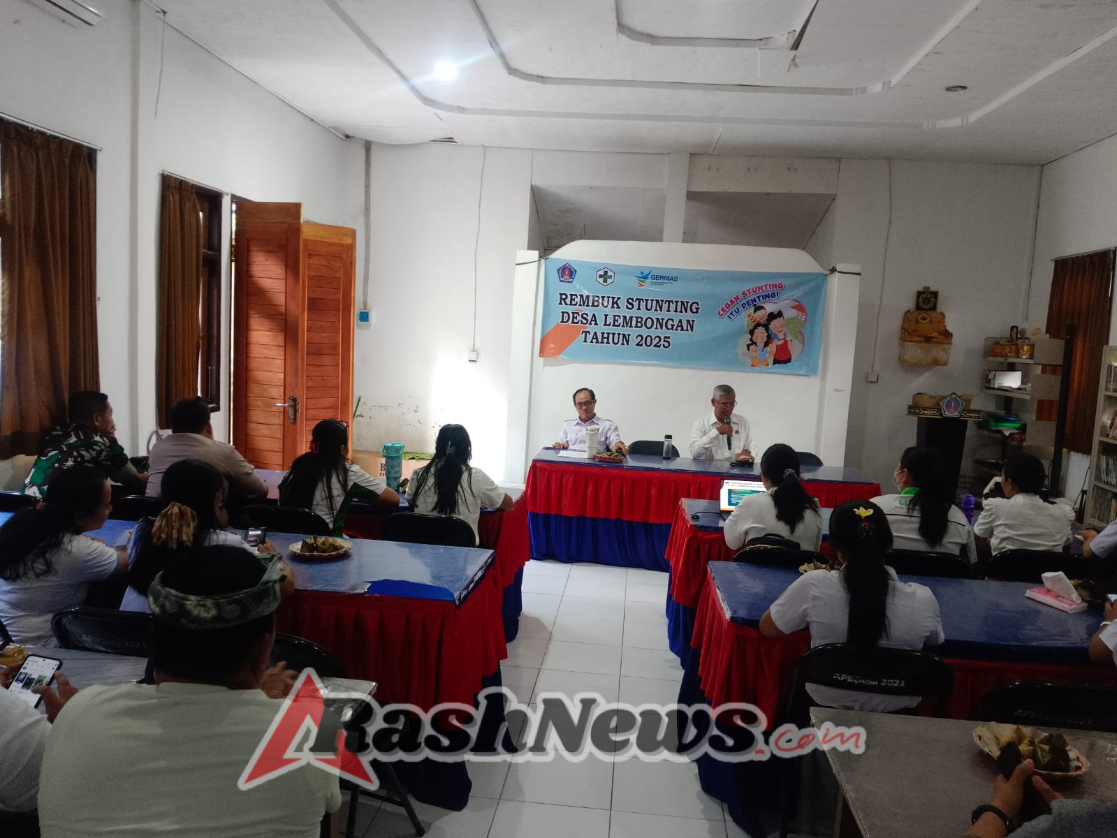 Babinsa lembongan Ajak Semua Pihak Atasi Stunting