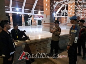 Blue Light Patrol Polres Tabanan Sambangi Titik Keramaian, Ciptakan Rasa Aman Masyarakat