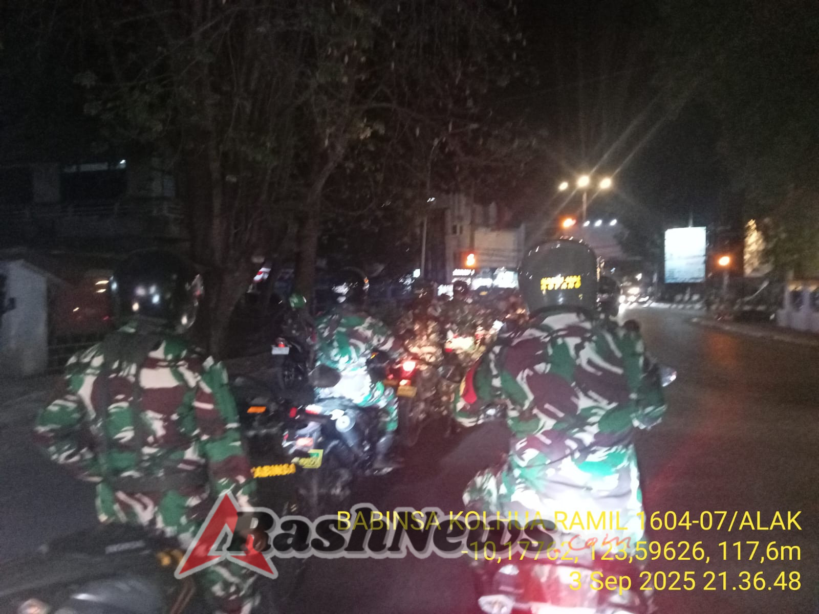 Dandim 1604/Kupang: Wujudkan Kota Kasih Yang Aman dan Damai, TNI-Polri Laksanakan Patroli Gabungan