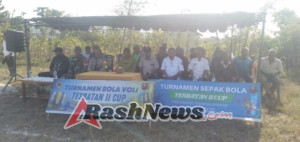 Masyarakat Tesbatan II Antusias Sambut Turnamen Olahraga Desa