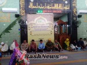 Koramil 1607-06 Lape Lopok Bersama Forkopimcam Wujudkan Kegiatan Maulid Nabi yang Aman dan Khidmat