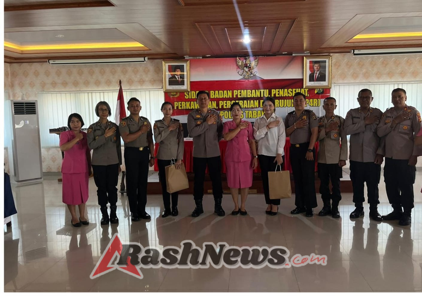 Polres Tabanan Gelar Sidang Pembinaan Perkawinan, Tekankan Komitmen dan  Tanggung Jawab Anggota