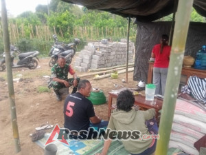 Bangun Rasa Aman, Babinsa Pengotan Dorong Partisipasi Masyarakat Ciptakan Lingkungan Kondusif