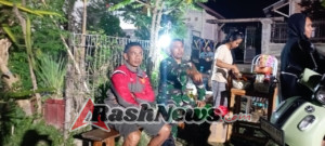 TNI Koramil 1628-02/Sekongkang Hadir di Tengah Warga Lewat Patroli Malam