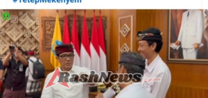 Bupati Sanjaya Hadiri Penandatanganan Trans Metro Dewata di Gedung Kertha Sabha