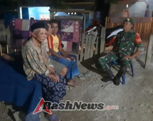 Patroli Malam dan Edukasi Babinsa Parado Rato Ciptakan Rasa Aman di Masyarakat