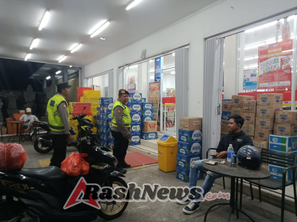 Antisipasi Tindak Kejahatan Di Malam Hari Polsek Selbar Patroli Barcode