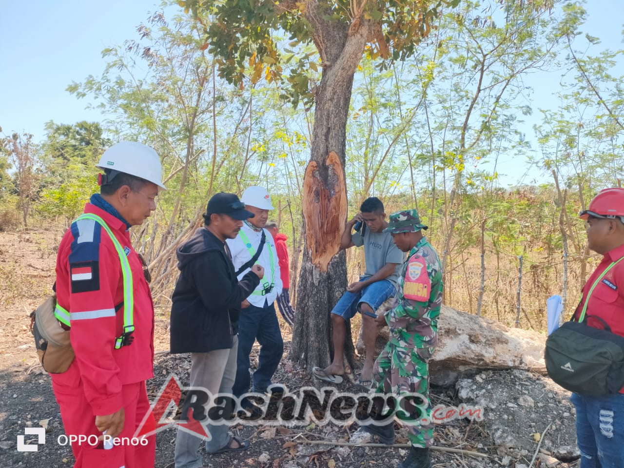 TNI Kodim 1627/Rote Ndao Amankan Proyek Strategis Nasional Kawasan Industri Garam di Rote Timur