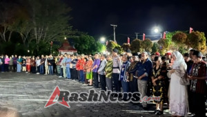 Kodim 1613/Sumba Barat Hadiri Doa Bersama Lintas Agama untuk Kedamaian Negeri