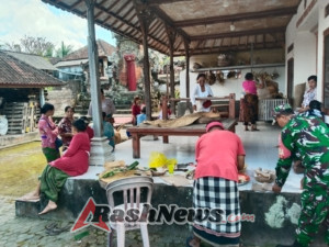 Danramil Gianyar Apresiasi Kiprah Babinsa dalam Menjaga Kondusifitas Wilayah
