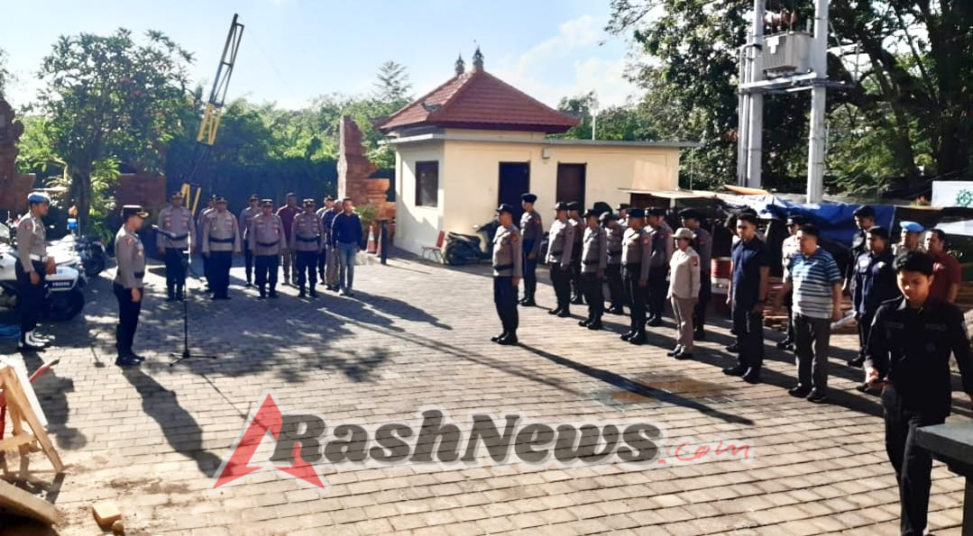 Antisipasi Perkembangan Sitkamtibmas, Polres Bandara Laksanakan Apel Siaga