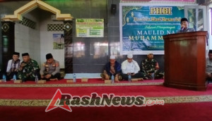 Danpos Ramil Lembar Ajak Warga Rawat Kedamaian Desa