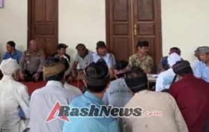 Jumat Curhat,  Kapolsek Bebandem Dengan Warga Masyarakat Banjar Dinas Dukuh, Desa Sibetan Kec.Bebandem