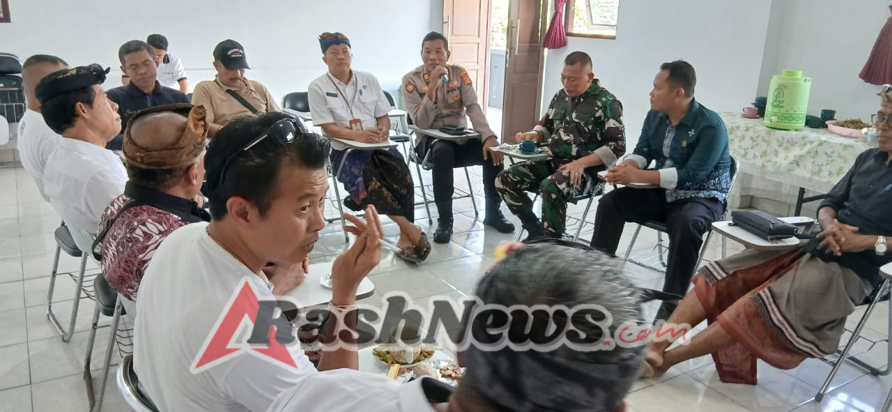 Satukan Visi Tentukan Solusi, Pjs Danramil Dawan Hadiri Pertemuan Tripika